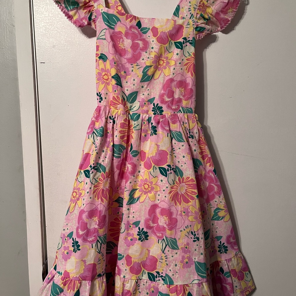 Haute Hippie Pink Pleated A-Line Sundress
